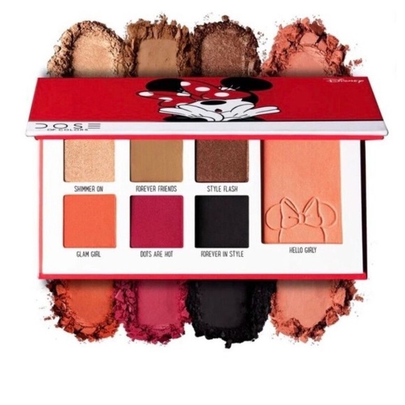 Disney Dose of Colors Minnie Mouse Eyeshadow Palette - Picture 1 of 8